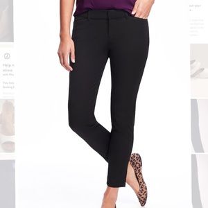 Old Navy Black Pixie Ankle Pant